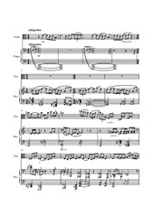 Вариации на оригинальную тему для альта и фортепиано