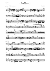 Knight Rupert (orchestration) Bassoon I